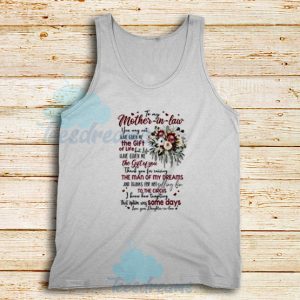 To My Mother In Law From Daughter In Law Tank Top Unisex
