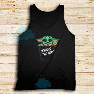 Baby Yoda Merchandise Tank Top