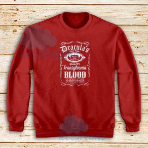 Blood Dracula Daniels Sweatshirt