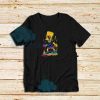 Trippy Bart Cartoon Simpsons T-Shirt