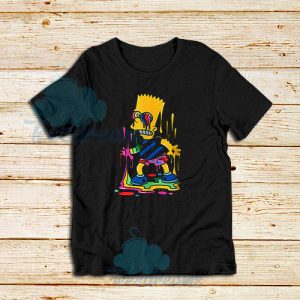 Trippy Bart Simpsons T-Shirt