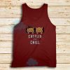 Cats Netflix And Chill Tank Top