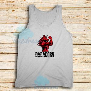 Dadacorn Unicorn for Dad Tank Top Father's Day Gift