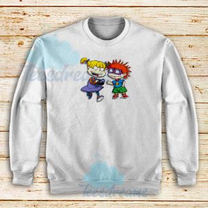 Angelica Pickles Chuckie Rugrats Sweatshirt Cartoon Rugrats S-5XL