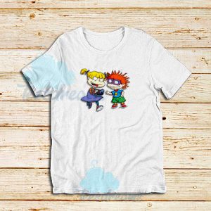 Angelica Pickles Chuckie Rugrats T-Shirt Cartoon Rugrats S-5XL