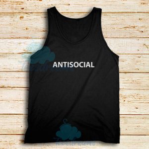 Antisocial Club Tank Top for Men and Women S-3XL
