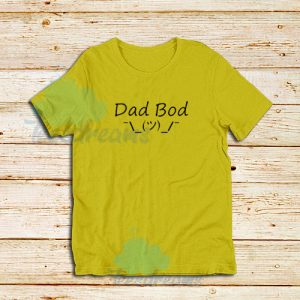 Dad Bod Shrugging Emoji T-Shirt