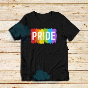 Gay Pride T-Shirt Rainbow LGBT Flag S-3XL