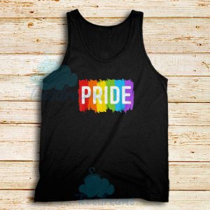 Gay Pride Tank Top Rainbow LGBT Flag S-3XL