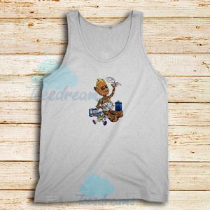 Groot And Galaxy Toys Tank Top