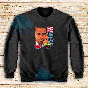 Malcolm X Peace and Love Sweatshirt