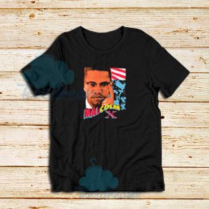 Malcolm X Peace and Love T-Shirt