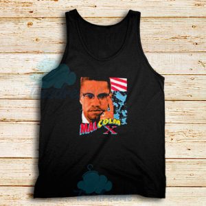 Malcolm X Peace and Love Tank Top