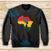 African Black Women Sweatshirt Girl Power Tee Size S - 3XL