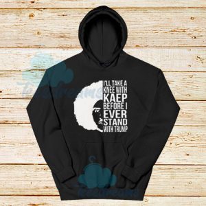 Colin Kaepernick Stand With Trump Hoodie BLM Merch Size S - 3XL