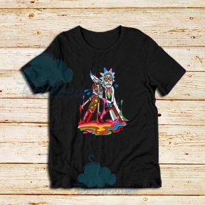 Trippy Rick and Morty T-Shirt Cheap Adult Swim Size S - 3XL