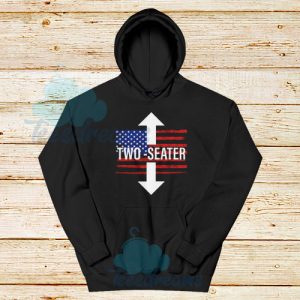 Trump Rally Two Seater Hoodie Political Size S - 3XL