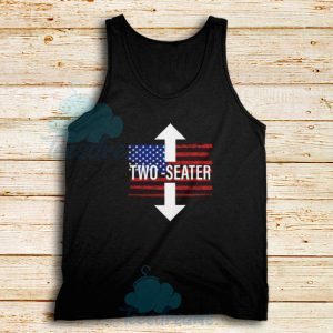 Trump Rally Two Seater Tank Top Political Size S - 2XL