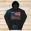 Home of The Free US Veterans Day Hoodie For Unisex