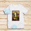 Monalisa Simpson T-Shirt For Unisex