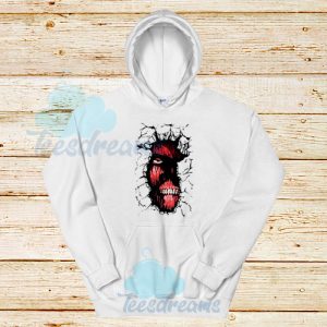 Titan In The Wall Hoodie For Unisex