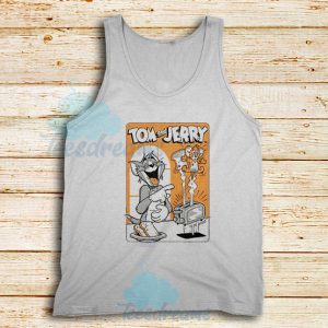 Tom And Jerry Toast Tank Top Men's Softstyle Tank Top Unisex