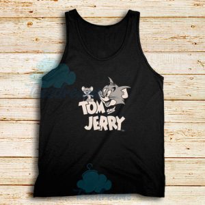 Tom and Jerry Circle Tank Top Men's Softstyle Tank Top Unisex