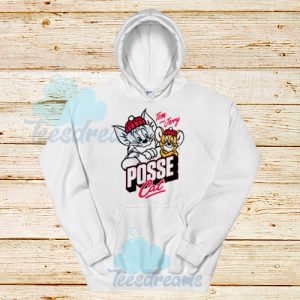 Tom and Jerry Posse Hoodie For Unisex