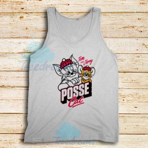 Tom and Jerry Posse Tank Top Men's Softstyle Tank Top Unisex