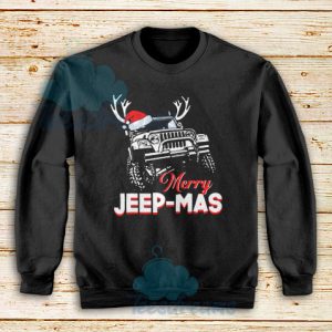 Merry Jeepmas Sweatshirt For Unisex - Teesdreams