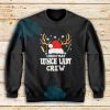 Santa Hat Reindeer Sweatshirt For Unisex - Teesdreams