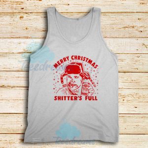 Shitters Full Merry Christmas Tank Top Men's Softstyle Tank Top Unisex