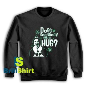 Buddy's Hug Design Sweatshirt For Unisex - teesdreams