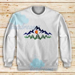 Colorado Mountain Sweatshirt For Unisex - teesdreams.com
