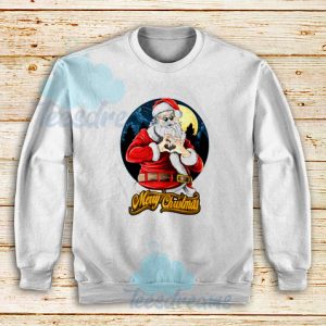 Santa Claus At Christmas Sweatshirt For Unisex - teesdreams.com