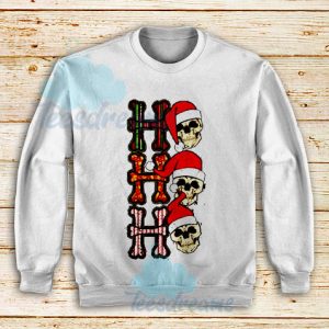 Skull Funny Christmas Sweatshirt For Unisex - teesdreams