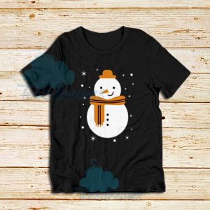 Snowman Design T-Shirt For Unisex - teesdreams.com
