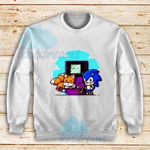 Sonic Gameboy Design Sweatshirt For Unisex - teesdreams.com
