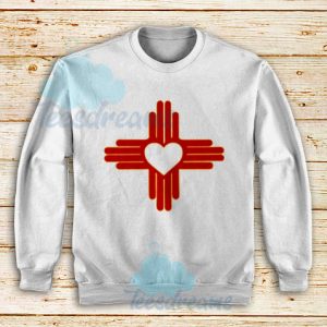 Zia Heart Symbol Sweatshirt For Unisex - teesdreams.com