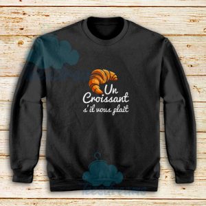 Croissant-Day-Sweatshirt