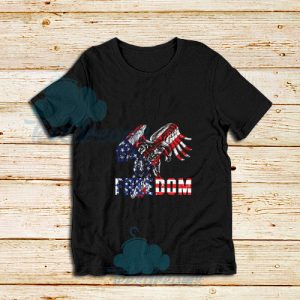 Freedom-Usa-Flag-Eagle-T-Shirt