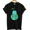 Pear fruit on Earth Day T-Shirt