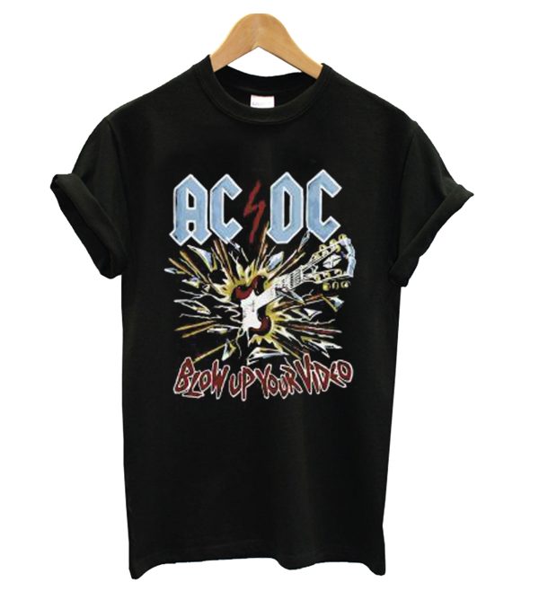 ACDC Blow Up Your Video Vintage World Tour 88 T-Shirt