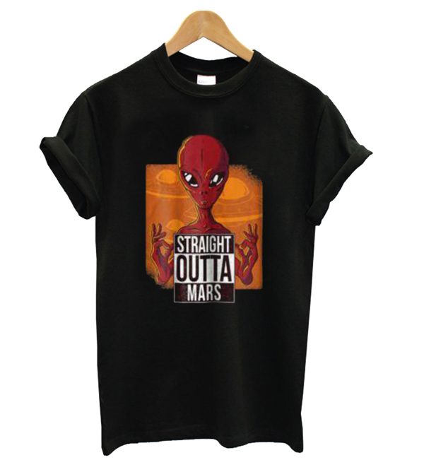 Alien Deadpool Straight Outta Mars T-Shirt