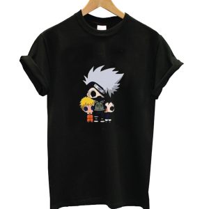 Anime Chibi Kakashi Naruto Sasuke t-shirt