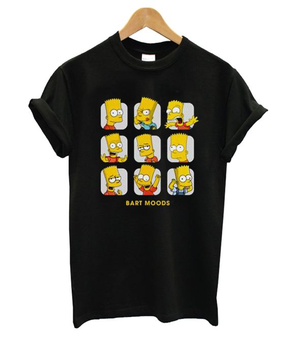Bart Simpson Moods 80s T-Shirt