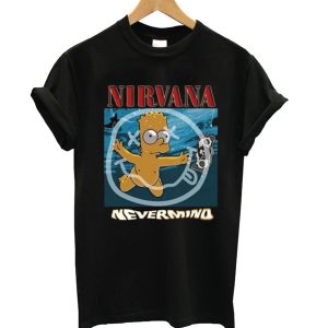 Bart Simpson Nirvana Nevermind T-Shirt