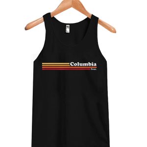 Vintage 1980s Graphic Style Columbia Tennessee TankTop